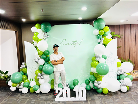 Ảnh Mẫu Background 20/10 Đẹp Cho Công Ty